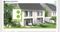 Desktop Screenshot of brauneisen-immobilien.de